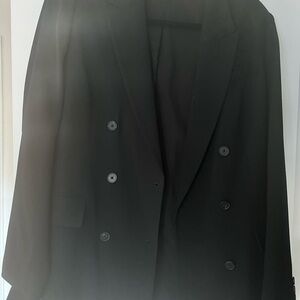 Black Double-Breasted Blazer from Aritizia